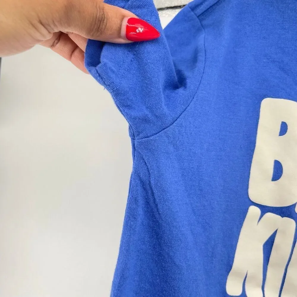 Kindness Shirt Kids Old Navy Blue “Being Kind Is Cool” Graphic Tee Size S 6-7